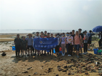 广东海洋大学水生生物博物馆开展湛江沿岸海洋生物资源调查活动